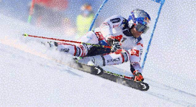 skieur